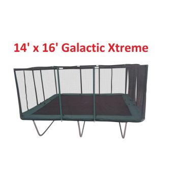 Olympus Pro Galactic Xtreme 14x16 FT Trampoline EXTRA HEAVY DUTY 